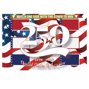 America 250 Pull Tab